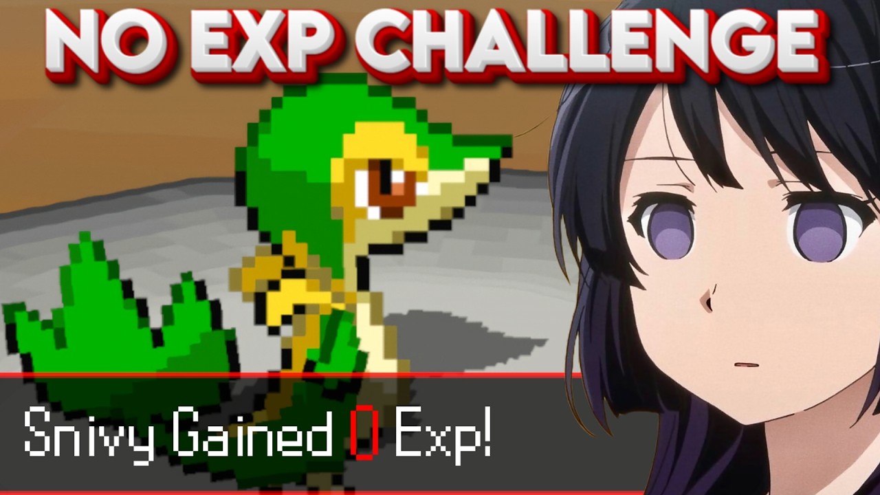 pokemon black but i gain 0 EXP