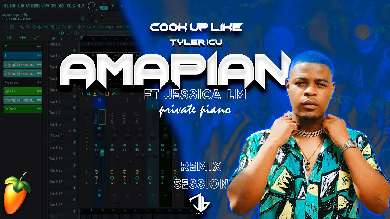 How To Make A Guitar Amapiano In Fl Studio 2023 | Cook Up Like Tyler ICU