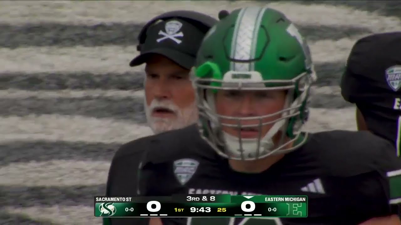 2026 College Football | Sacramento State vs Eastern Michigan | 8-29-2026