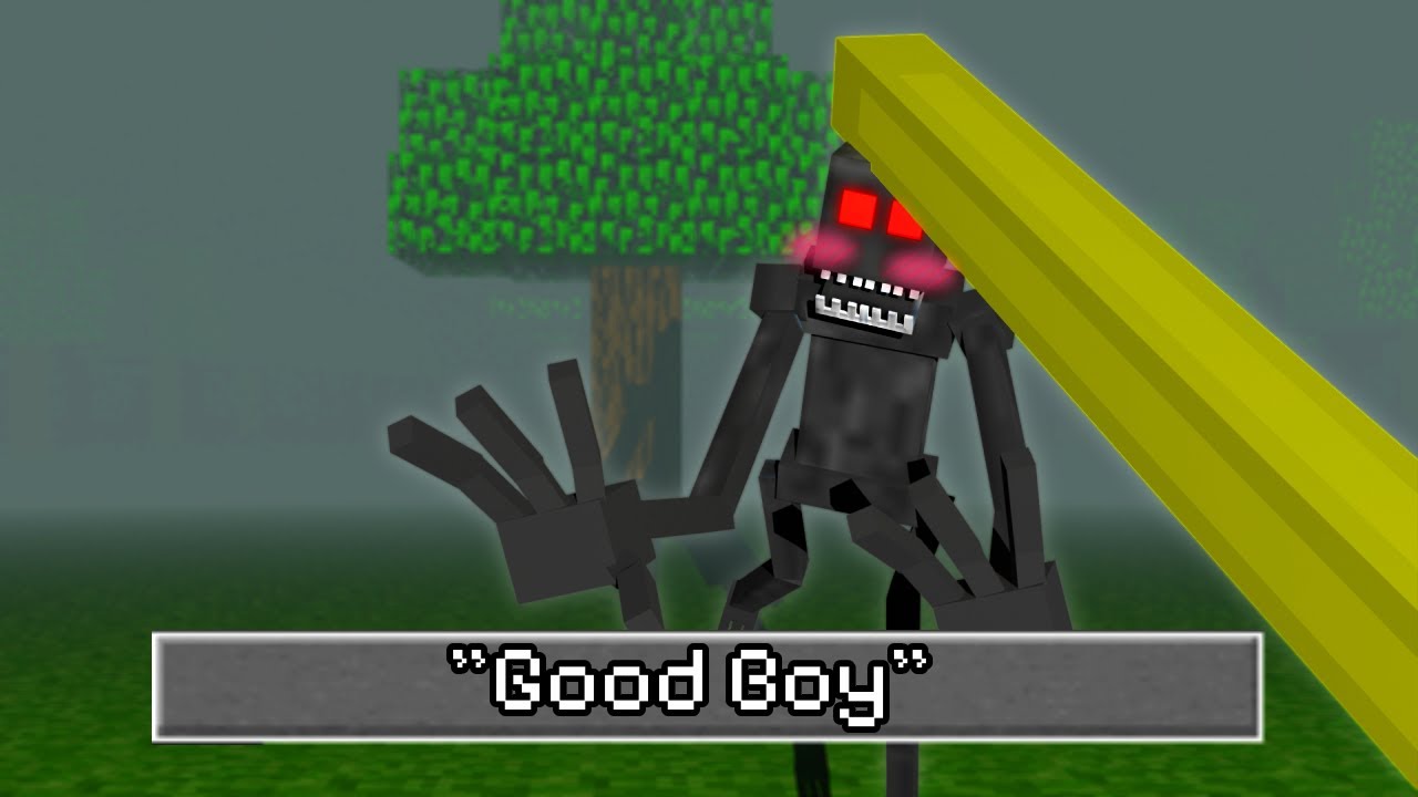 I Had to Pet Horror Monsters in Minecraft...