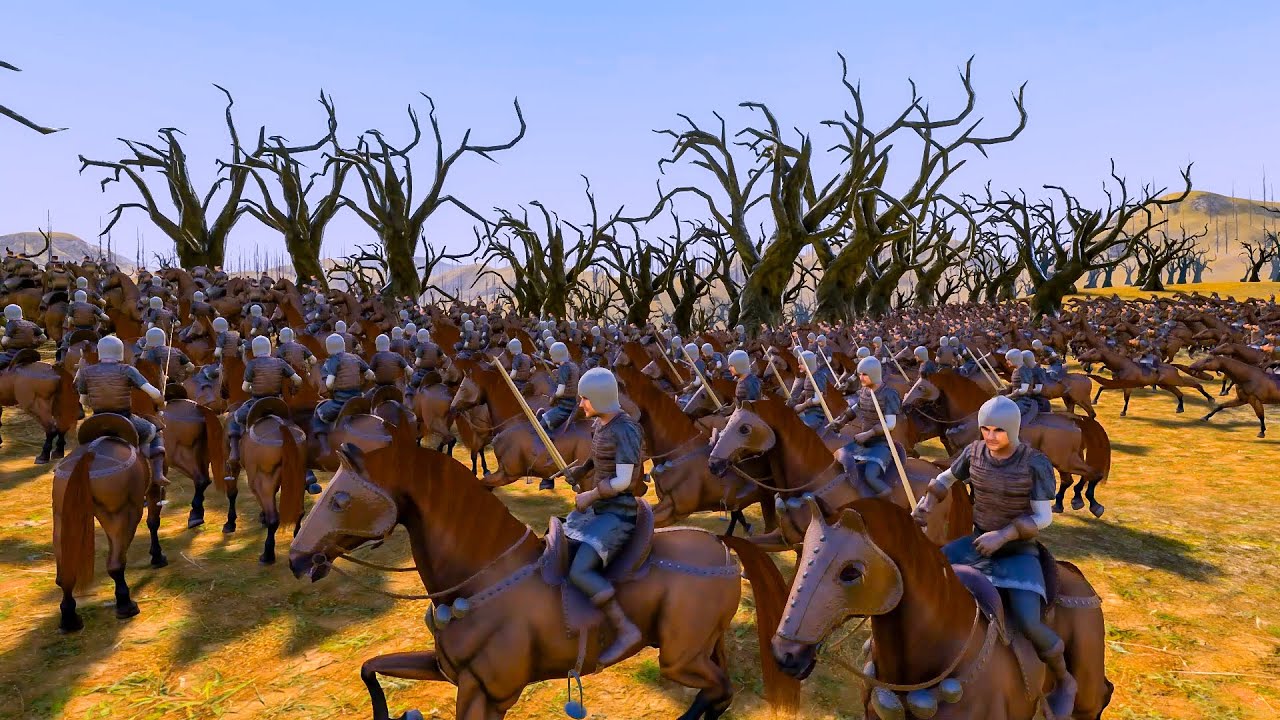 UEBS 2022 - 17 000 Archers VS 20 000 Cavalrys - Ultimate Epic Battle Simulator 2 - UEBS 2