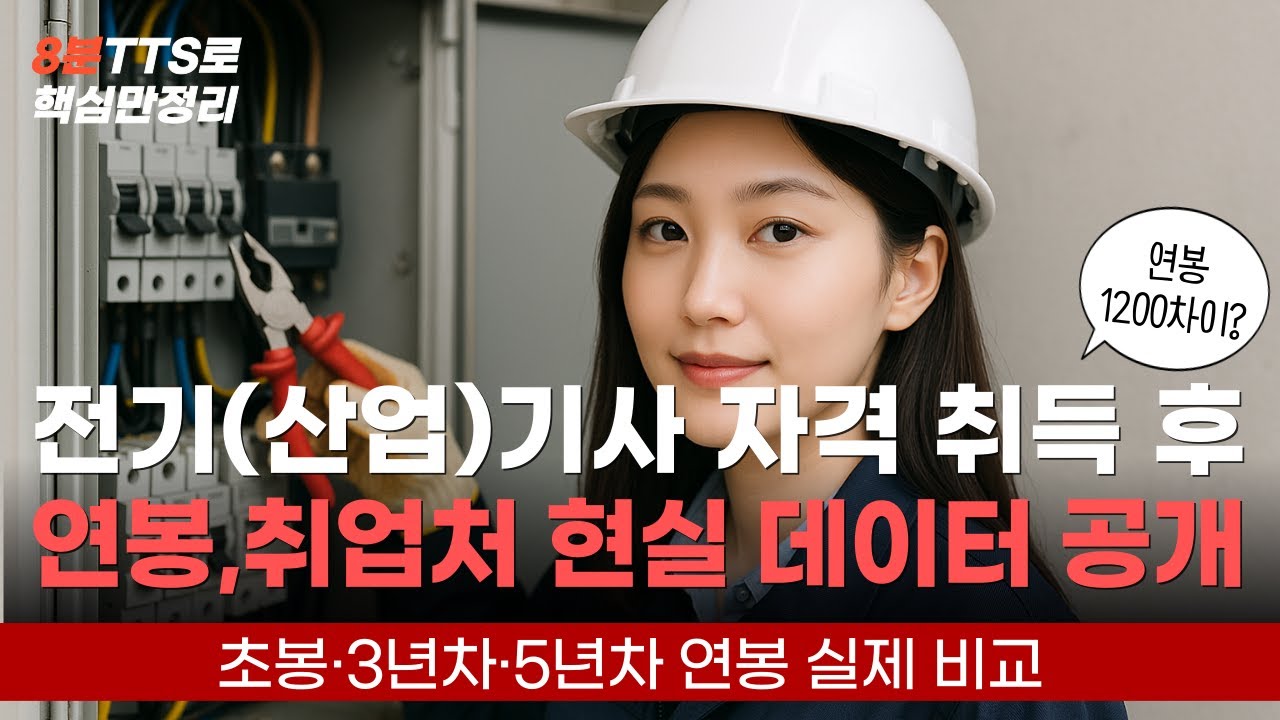 전기산업기사, 전기기사 취득 후 진로, 연봉, 취업처 총정리