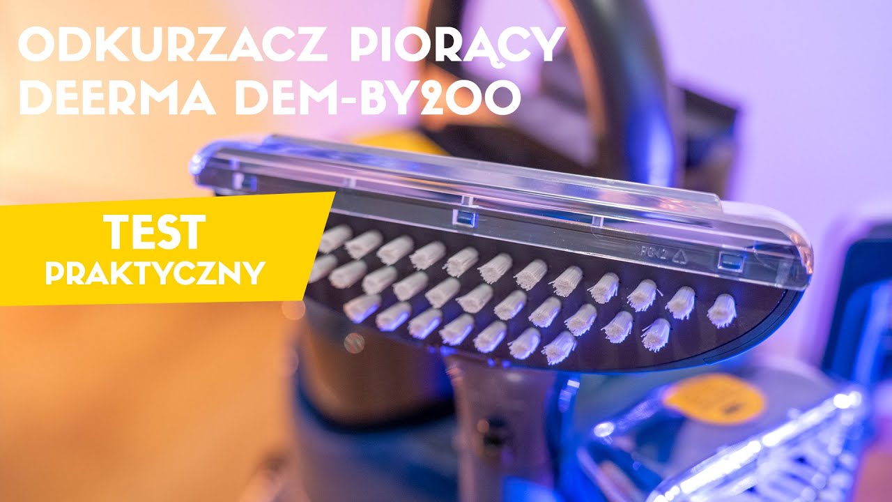 Odkurzacz piorący DEERMA DEM-BY200 do tkanin / dywan&oacute;w / szyb - test