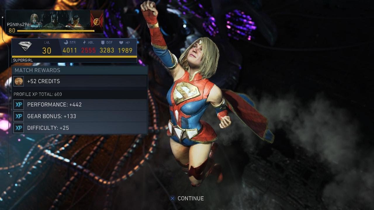 Injustice 2:SUPERGIRL vs STARFIRE