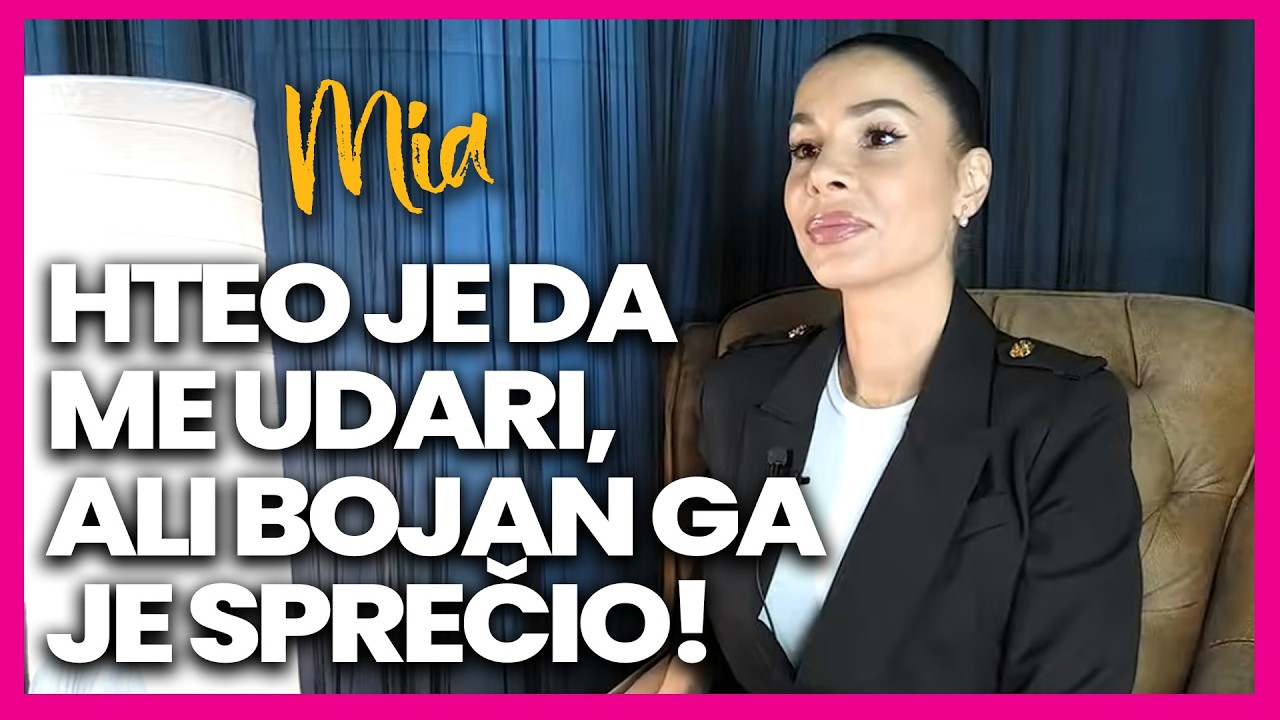 Ja sam skocila na njega i poljubila ga! Mia Borisavljevic: Bili smo na brodu i ja sam popcela akciju