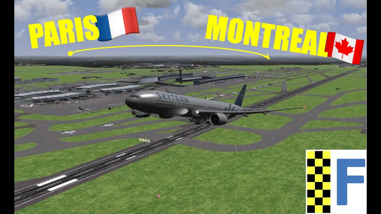 WHAT IS A 'STEP-CLIMB'?: Full Flight-Lapse from PARIS to MONTREAL | Air France AF346