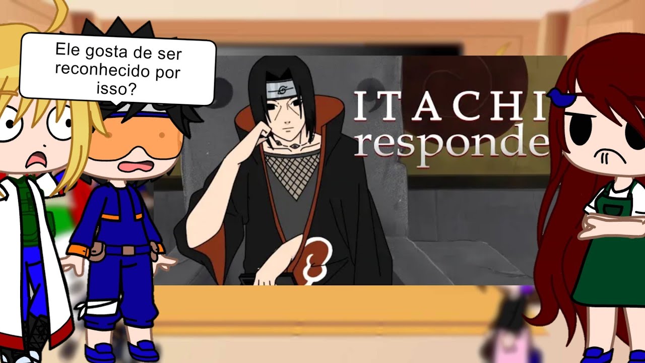Time Minato + Kushina e Hiruzen reagindo à Respondendo Comentários - Itachi|(Voice Makers)react GC