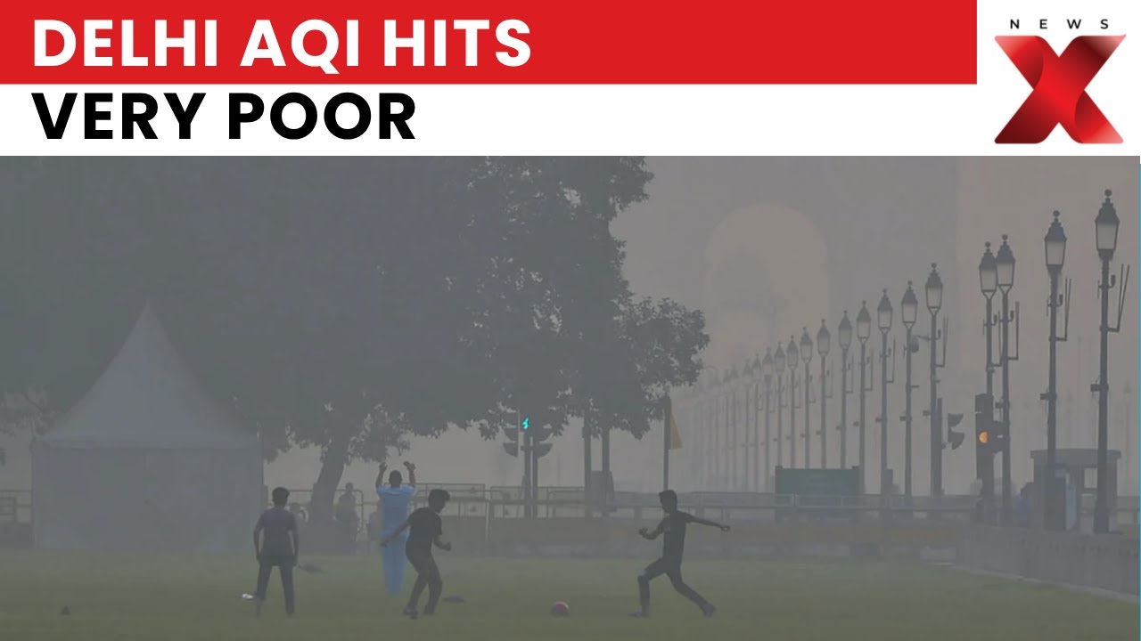 Delhi Pollution Update: AQI Still &lsquo;Very Poor&rsquo; at 309 | Health Advisory Issued | NewsX