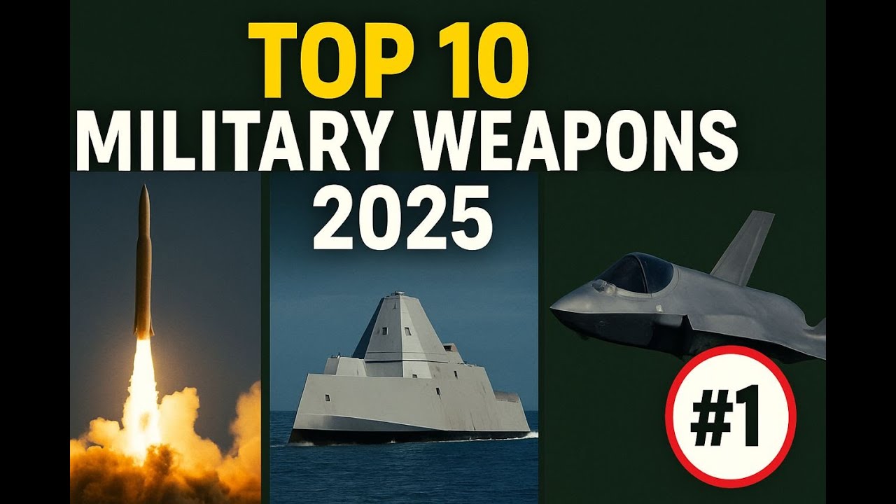 Top 10 Most Powerful Military Weapons in the World (2025&nbsp;Edition)