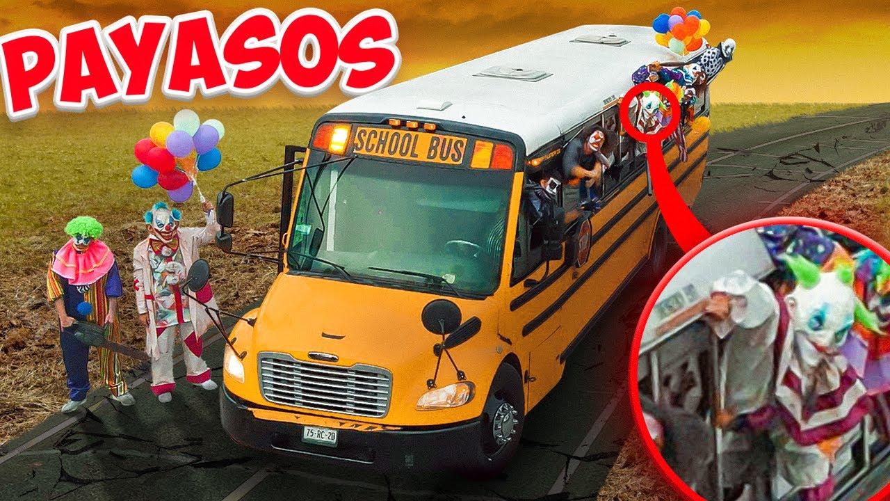 SOBREVIVIMOS A ESTE CAMI&Oacute;N LLENO DE PAYASOS TERROR&Iacute;FICOS