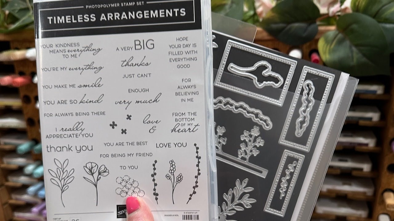 Artfully Arranged for You Elements with Stampin' Up! Timeless Arrangements