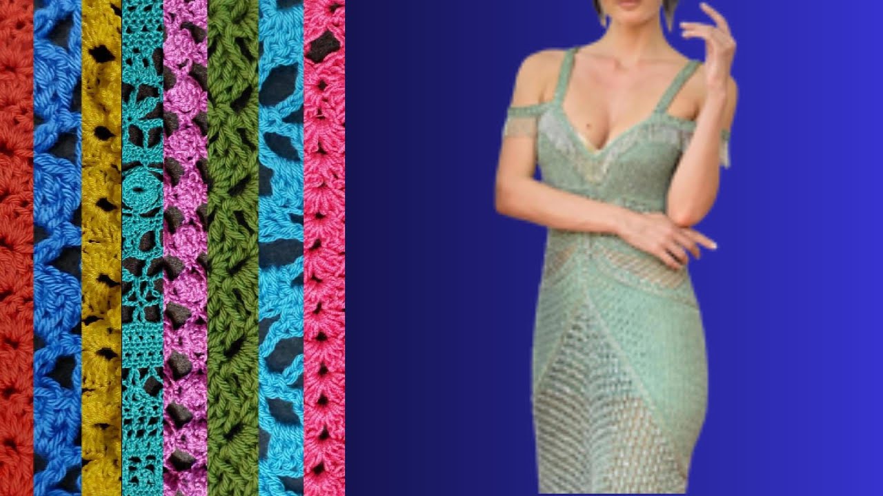 OFFSET MESH PATERN EVENING DRESS