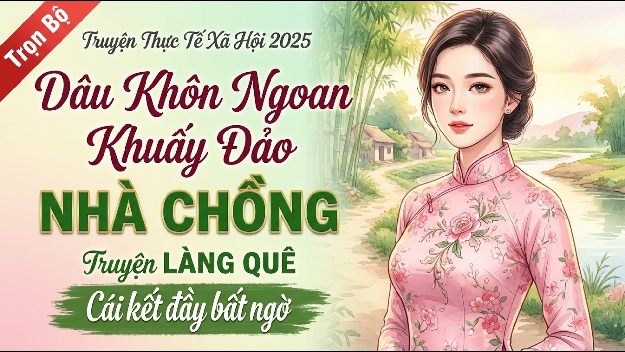 Nghe Mà Sướng Lỗ Tai： ＂CON DÂU KHÔN NGOAN KHUẤY ĐẢO NHÀ CHỒNG＂ - Kể Chuyện Đêm Khuya