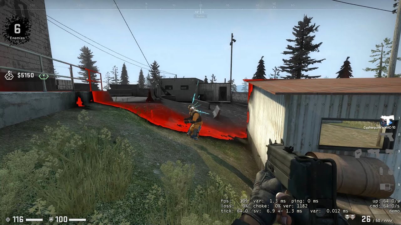 CS:GO Danger Zone Blacksite. Fragging with CypherPunk.