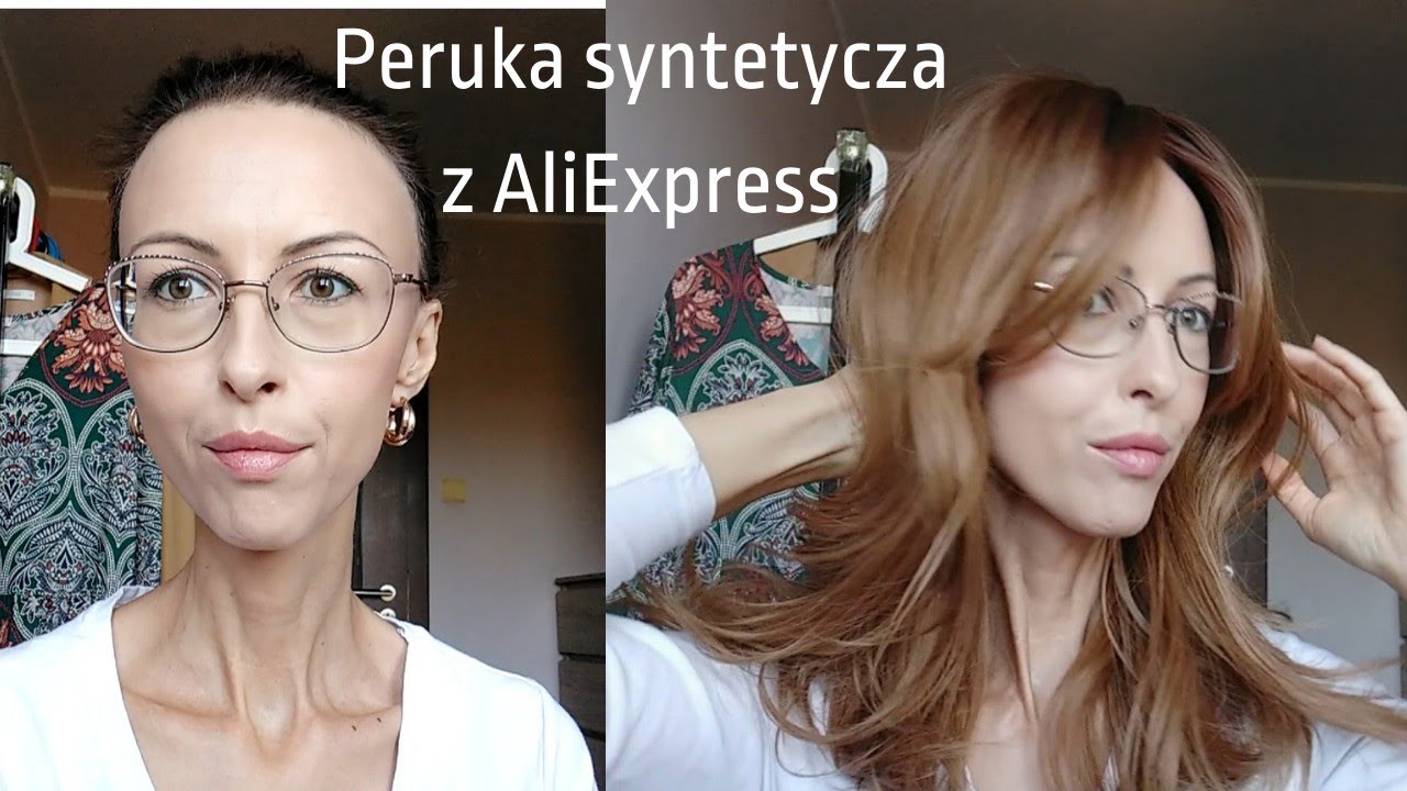 Zakładam tanią perukę z AliExpress