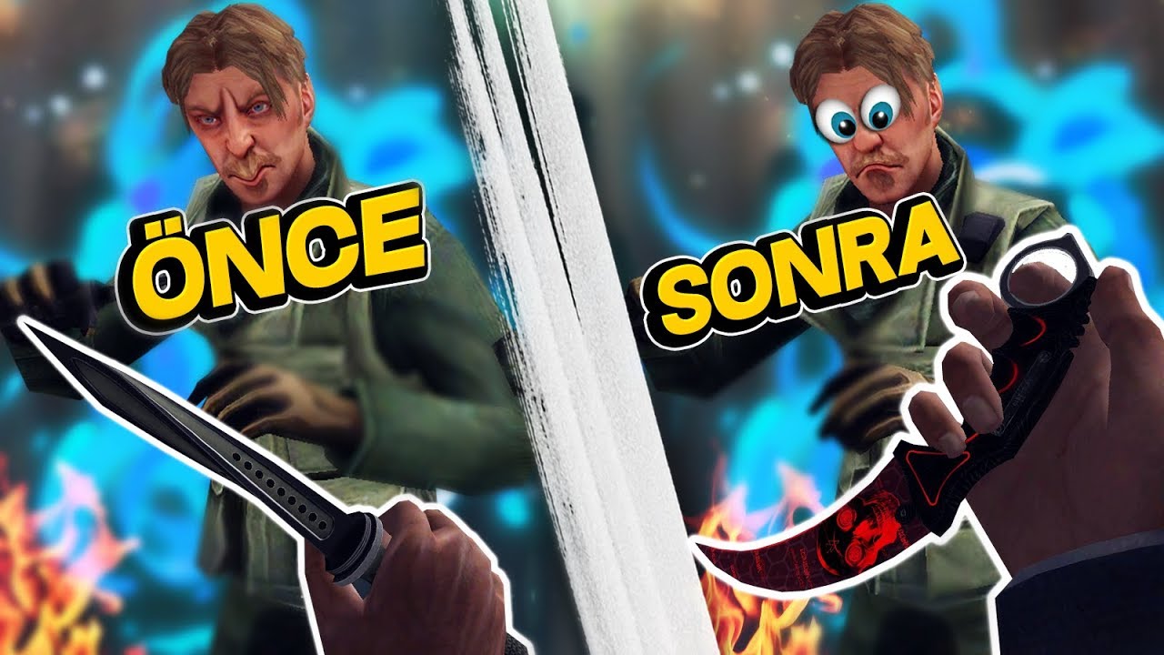 ÖNCE DİKİŞ TUTMAZ GÖSTERİP SONRA +6 KARAMBİT İLE TROLLEDİM !!-ZULA