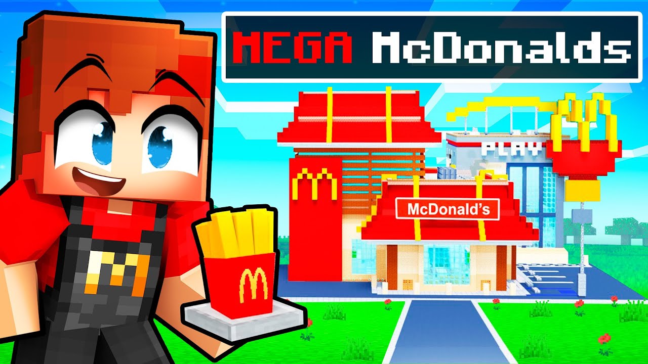 J'ai OUVERT mon PROPRE MCDonald sur Minecraft !