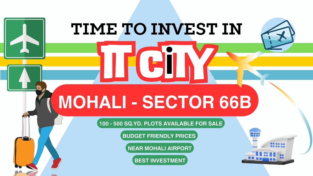 100 TO 500 HUNDRED SQ. YD PLOTS & KOTHIS ARE AVAILABLE FOR SALE IN GMADA I.T CITY SECTOR 66-B MOHALI