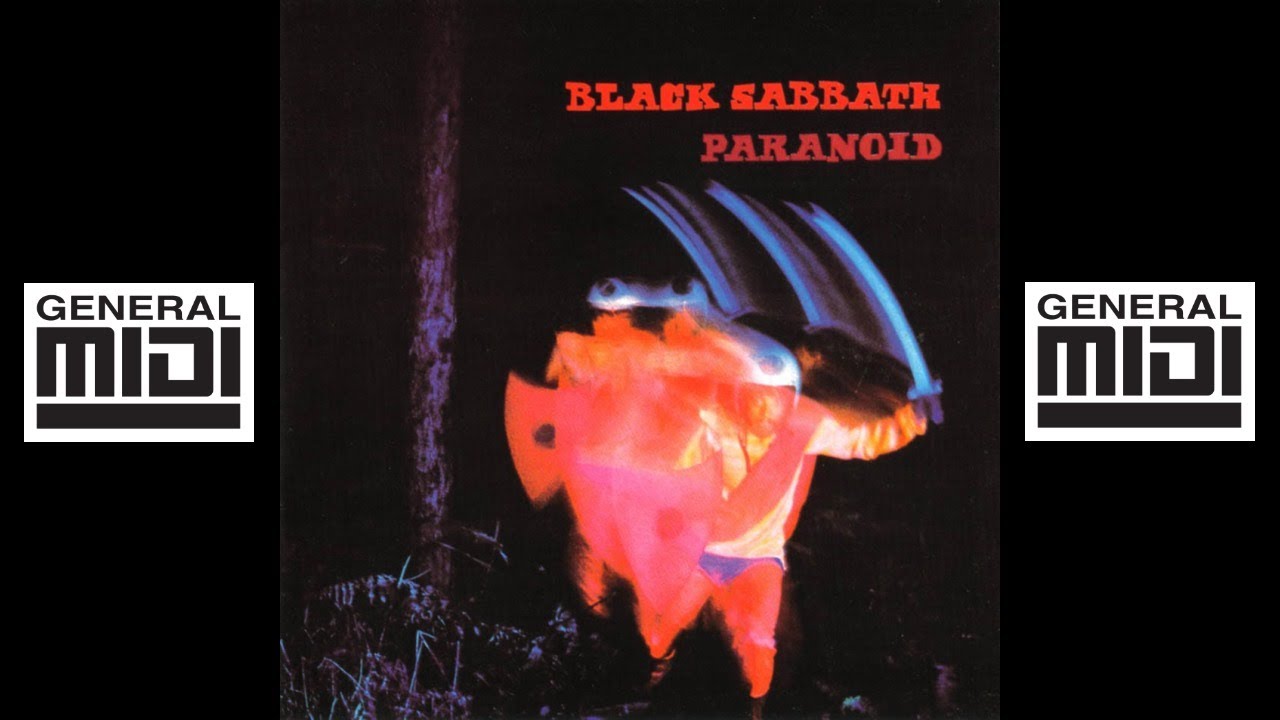 Black Sabbath - Paranoid MIDI (Full Album) ♫  DOOM