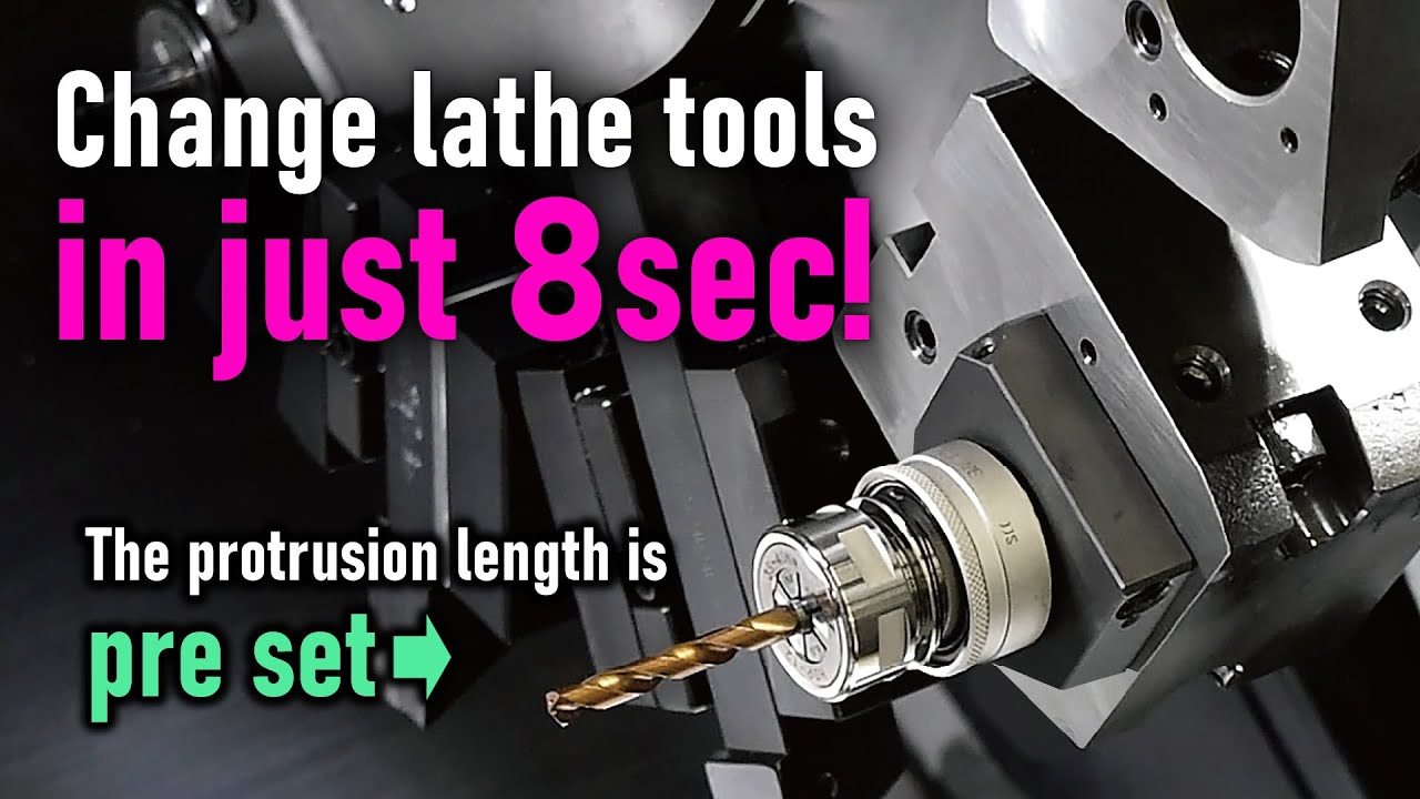 Quick Change Adapter for CNC Lathe ST･M-KH･E