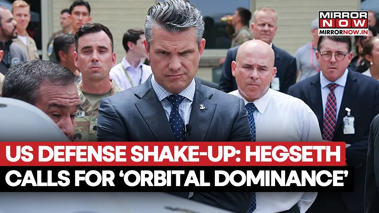 US Defense Shake Up: Pete Hegseth Calls For 'Orbital Dominance'; Calls 'Urgency, the New Currency'