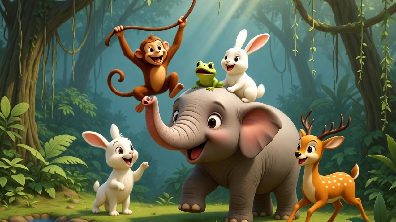 Haathi Aur Dost 🐘 - Ek Romanchak Kahani | Jungle Mein Hua Kuch Aisa…