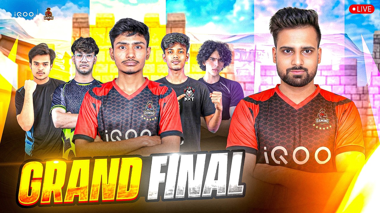 GRAND FINAL LIVE  AND BAAT CHIT🔥 | FT. iQOOTG FOZYAJAY |  #IQOO15R