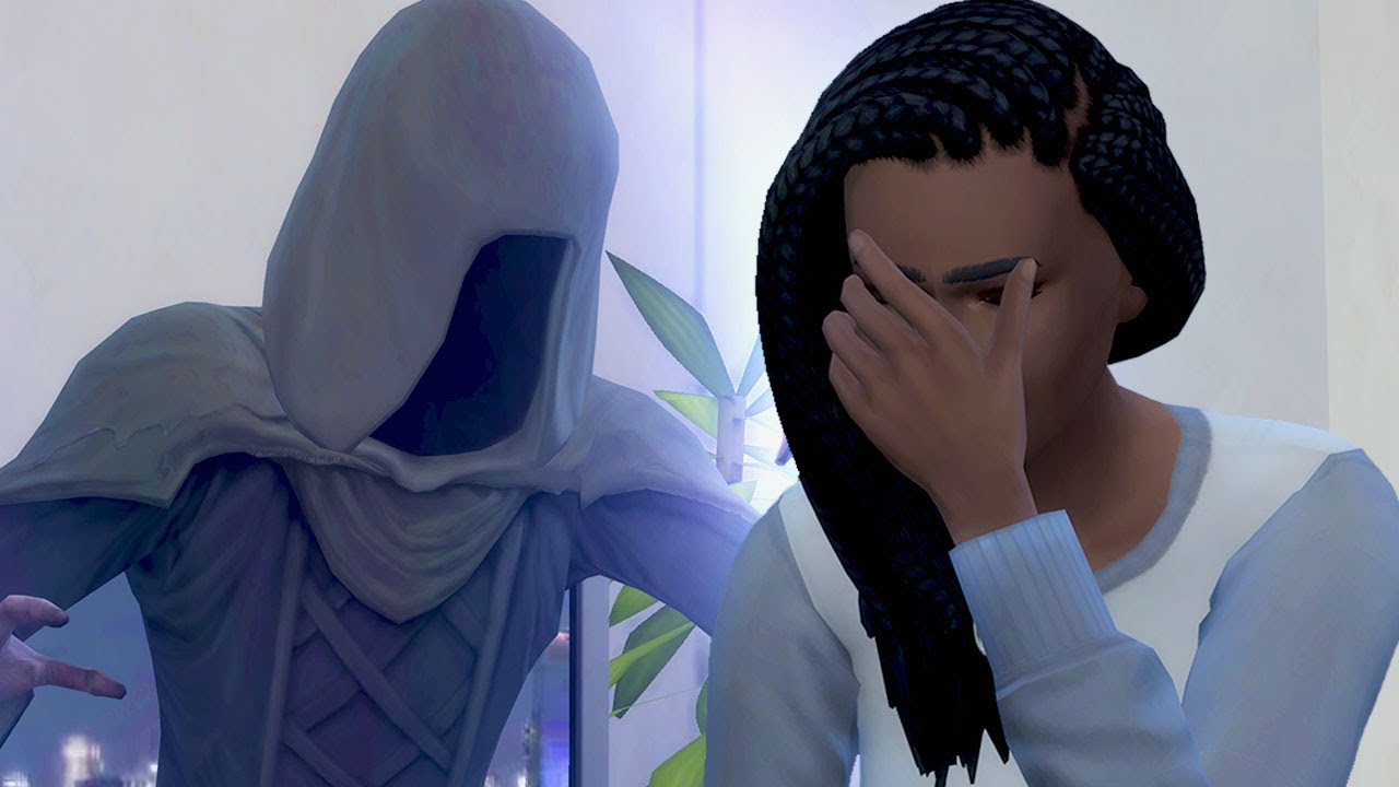 my sim literally died on their wedding day