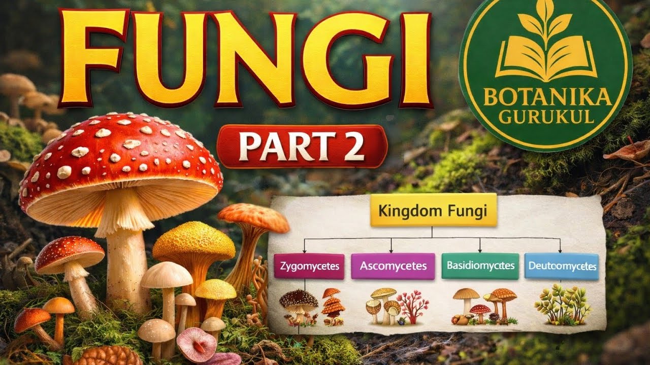 Kingdom Fungi Made Easy 🌿 | Tricks + Concepts | Part 2