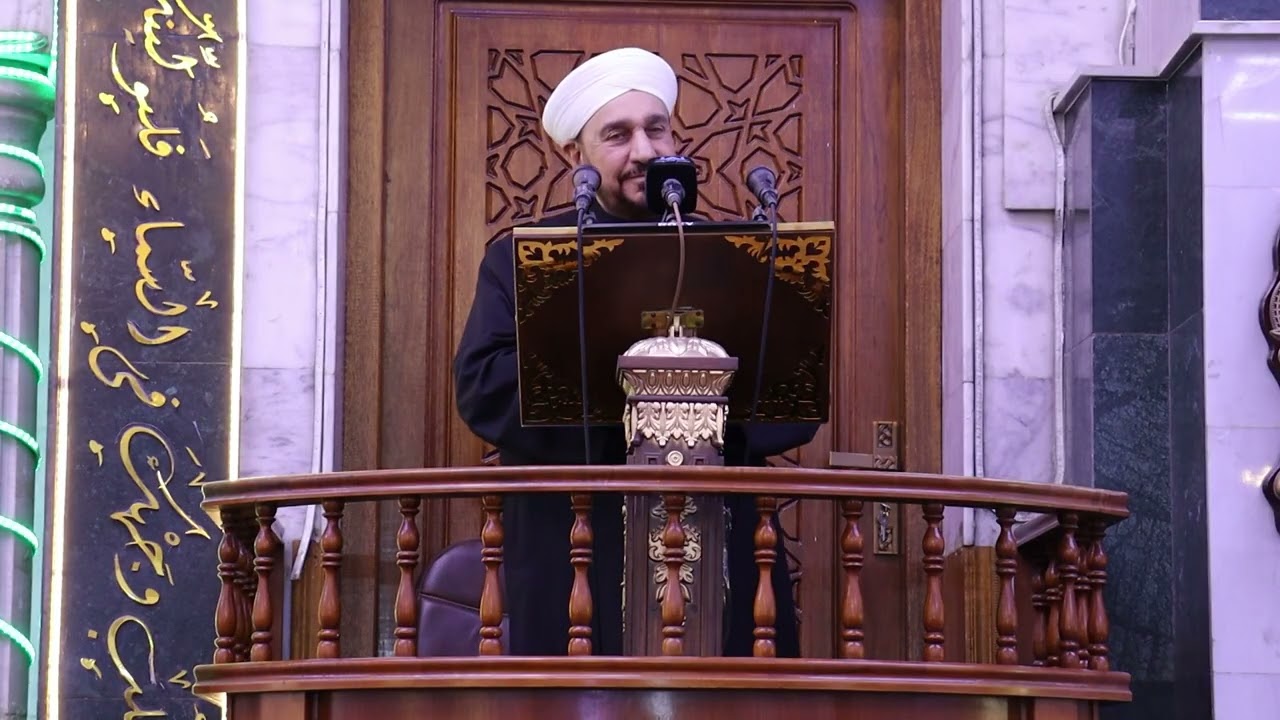خطبة الجمعة لفضيلة الشيخ أ.المتمرس.د. عبدالحافظ الكبيسي بعنوان : الزكاة فريضة... و نماء
