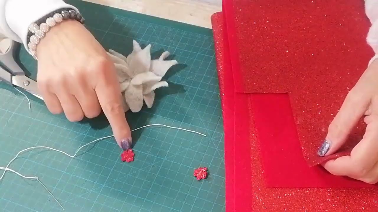 411🎀Campana feltro Natale+ Cartamodello GRATIS