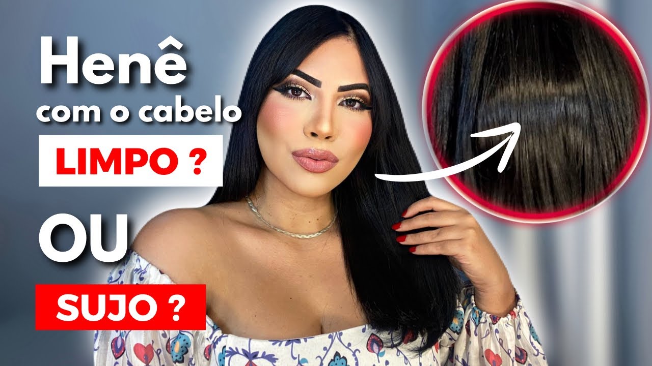 HEN&Ecirc; ♡ usar com o cabelo SUJO ou LIMPO?