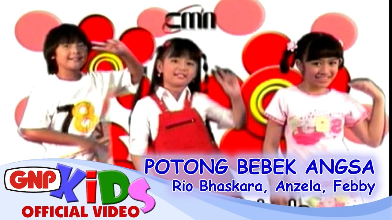 Potong Bebek Angsa Versi Terbaru - Anzela, Rio Bhaskara, & Febby | Lagu Anak Populer 2025