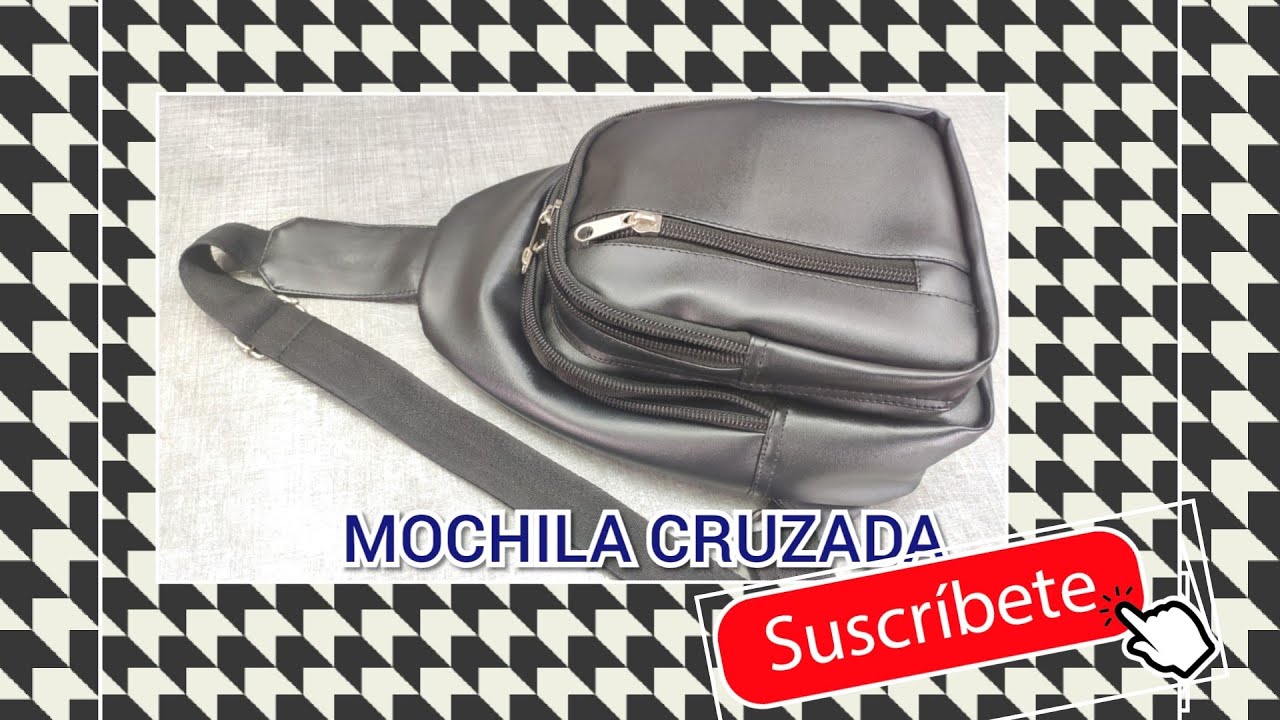 DIY MOCHILA CRUZADA cross backpack