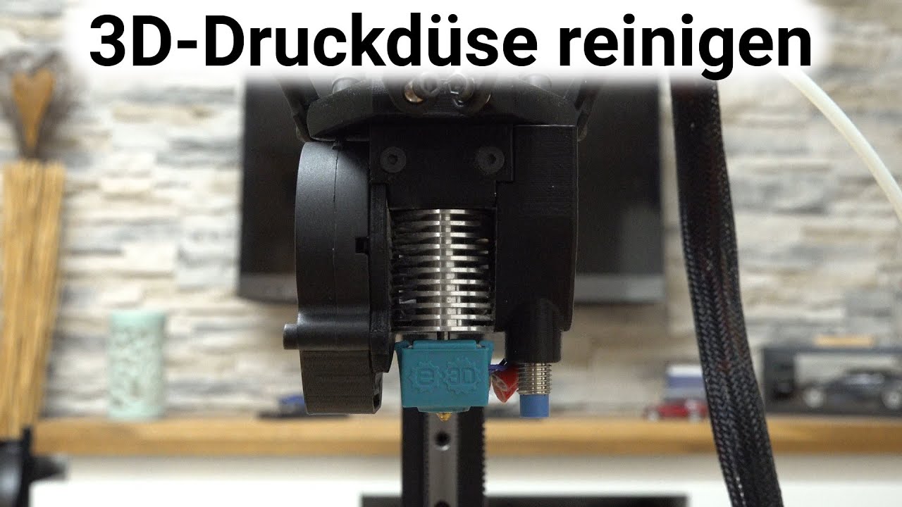 3D Druckdüse reinigen mit dem Cold-Pull Verfahren  - DeltiQ XL Trilab