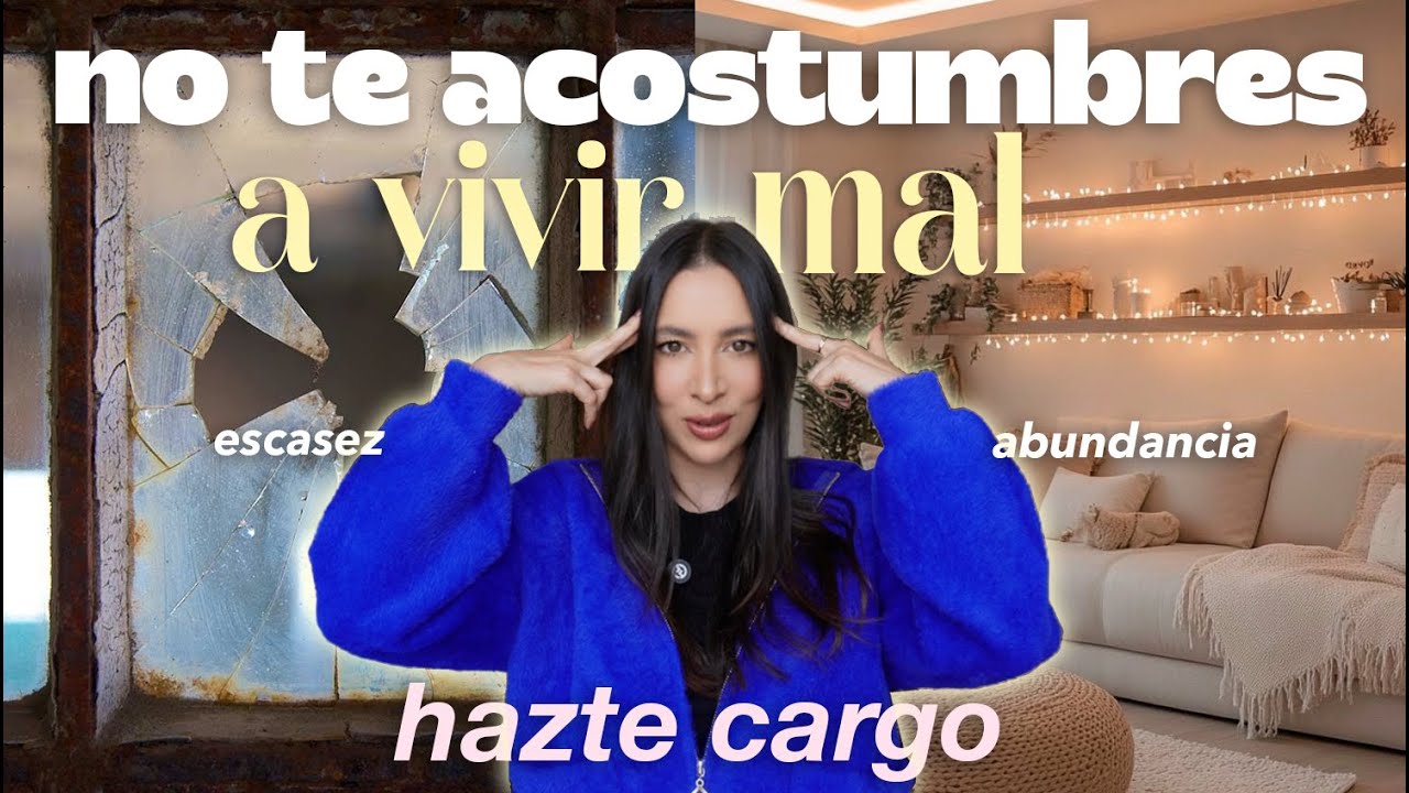 NO te acostumbres a vivir mal ❌🙅🏻‍♀️✂️ Solucionando lo que estaba posponiendo | Nancy Loaiza