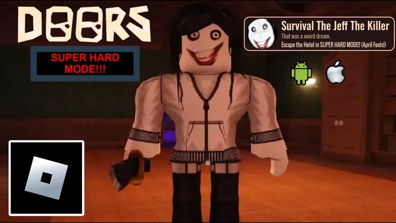 Roblox Doors SUPER HARD MODE On Mobile(Android)