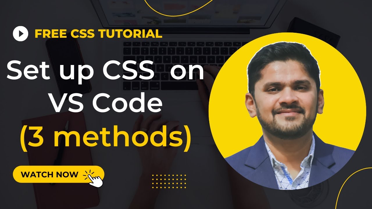 How to setup CSS on VS Code | CSS Tutorial for Beginners |Amit Thinks