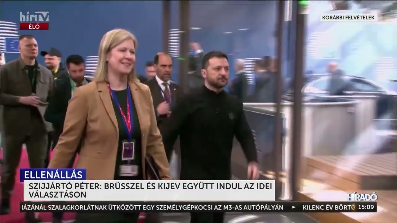 Szijjártó Péter: Brüsszel és Kijev együtt indul az idei választáson - HírTV