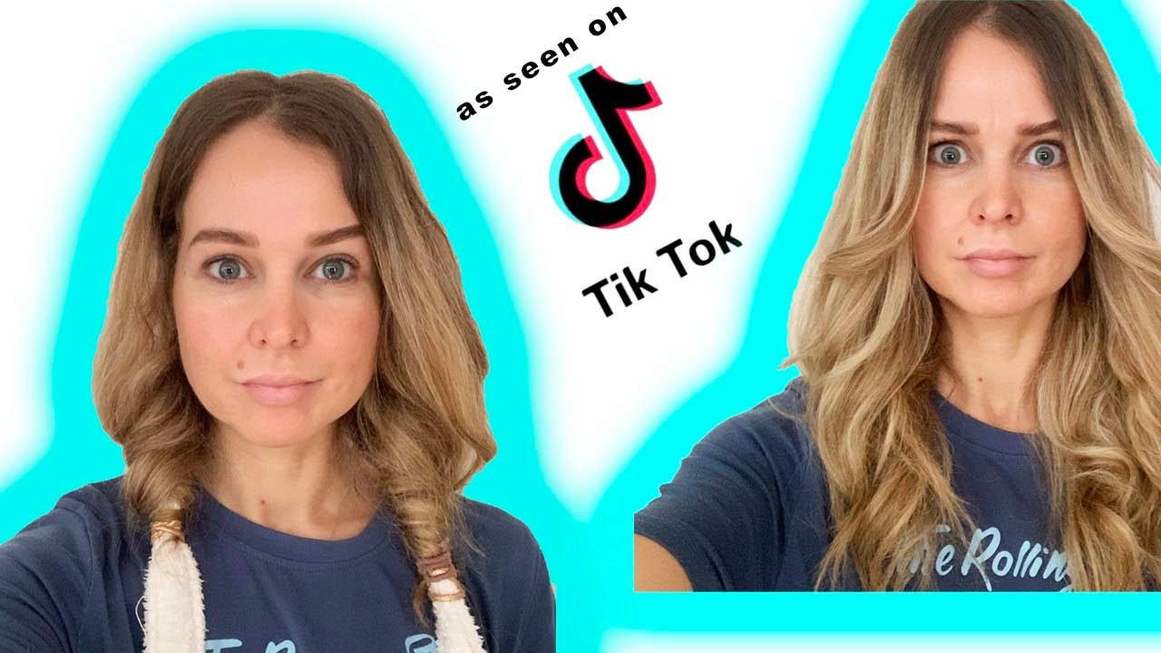 Hajgöndörítés egy köntös övvel - TikTok hajhack teszt