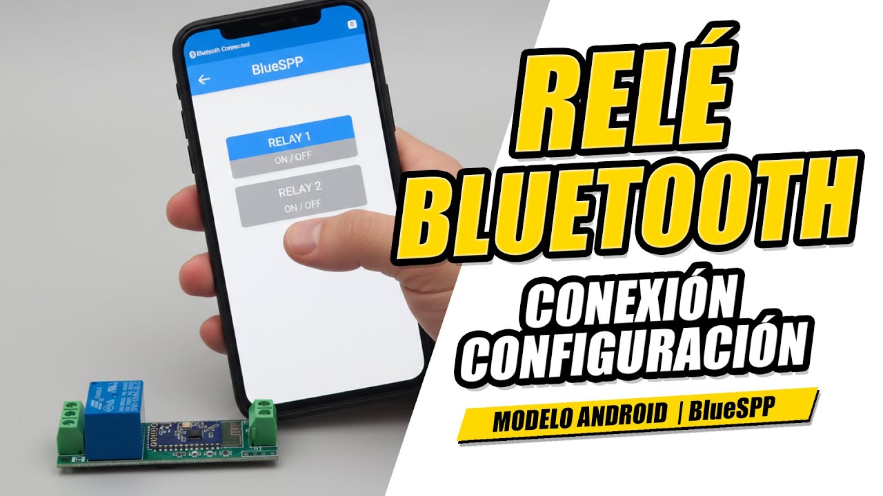 Como ✅ CONFIGURAR RELE BLUETOOTH | BlueSPP