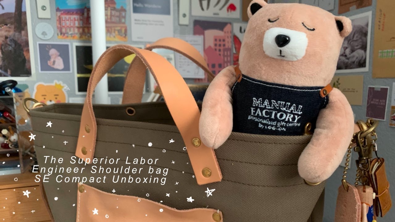 The Superior Labor Engineer Shoulder Bag SE Compact | Unboxing