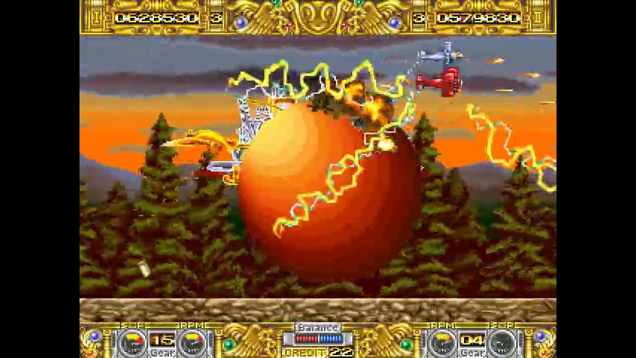 Boogie Wings (ARC) - Final Stage Doubleplay + Ending