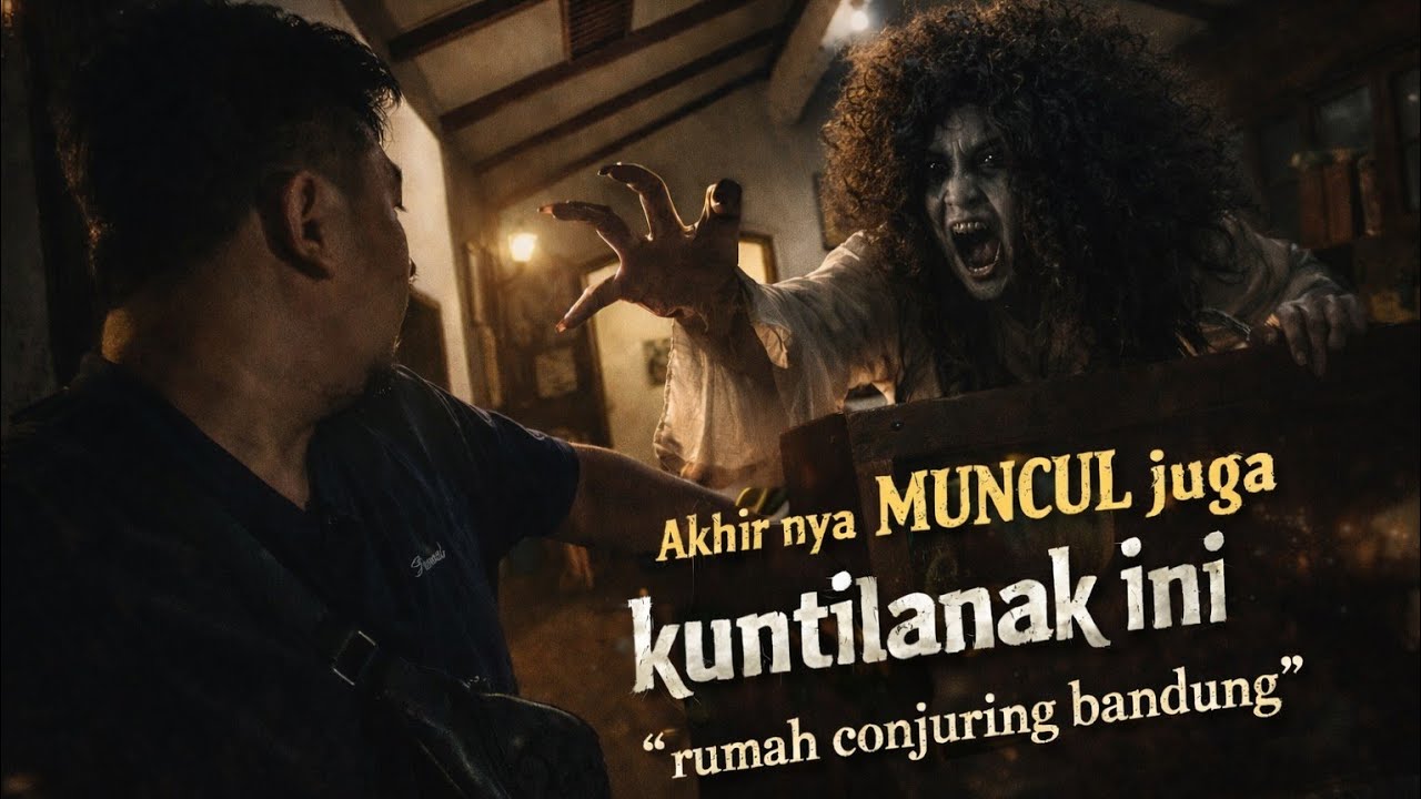 SATU KELUARGA TINGGAL BARENG KUNTILANAK DIRUMAH COUNJURING BANDUNG