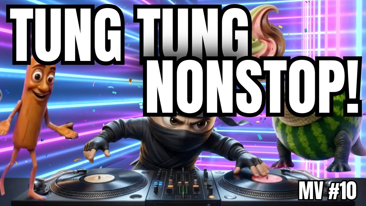 TURBO GELATO RAVE (Italian Brainrot MV #10) | Cappuccino Assassino x TungTungTung Sahurイタリアンブレインロット