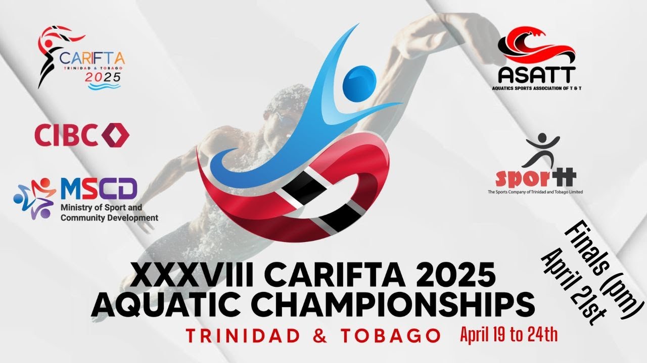 XXXVIII Carifta 2025 Aquatic Championship Day 3 Finals
