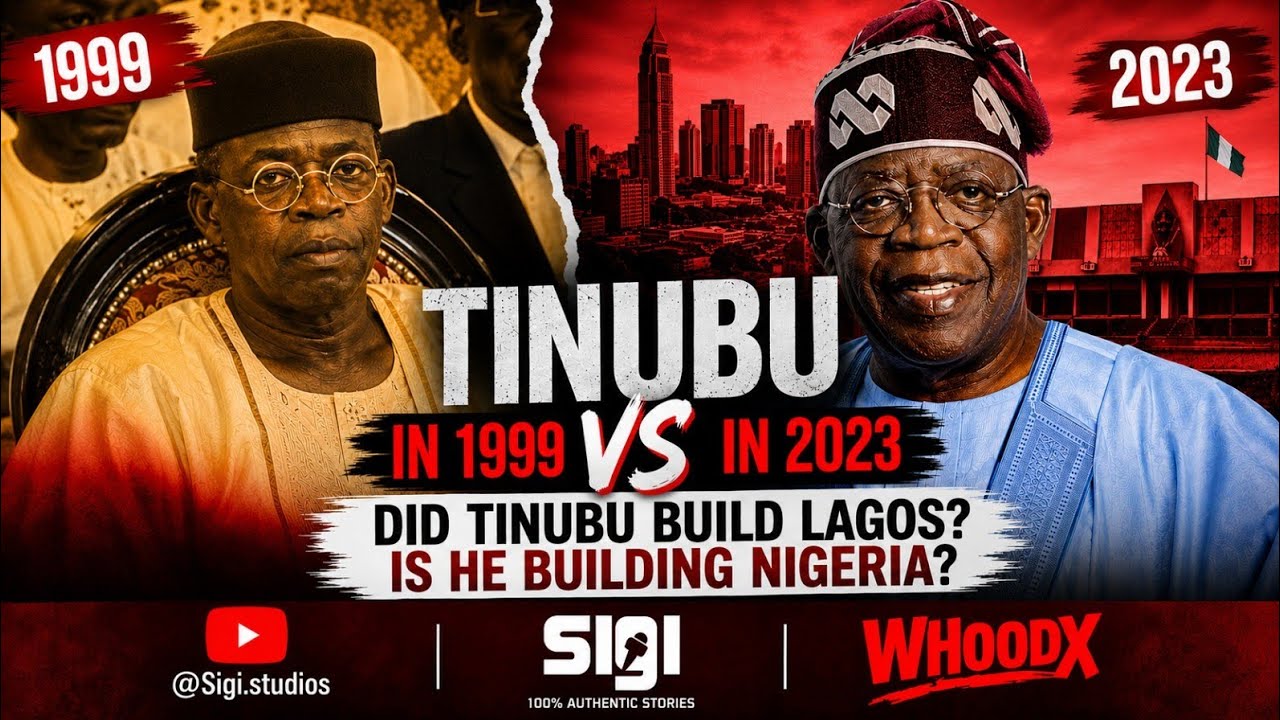 TINUBU '99 VS TINUBU '23: DID HE BUILD LAGOS? IS HE BUILDING NIGERIA? ONE MAN, ONE STYLE, ONE RESULT