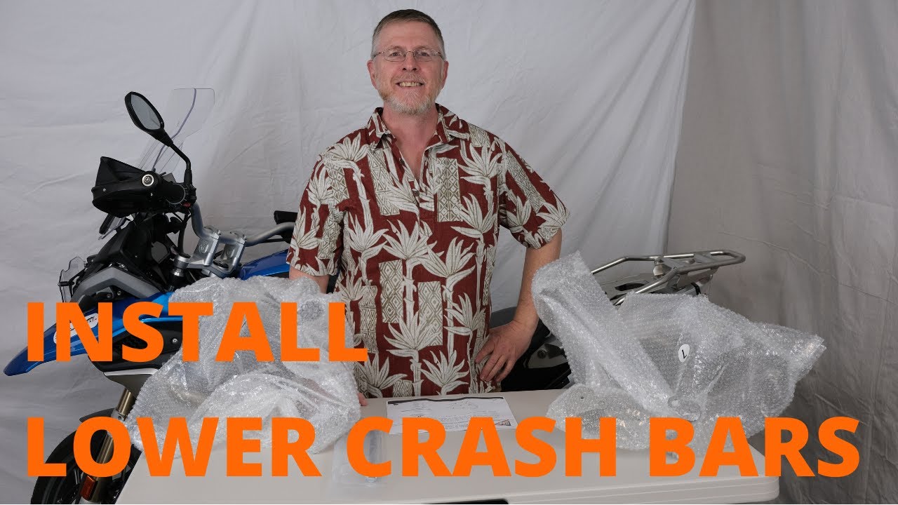Install Altrider Lower Crash Bars on BMW R1250GS - Tech Talk