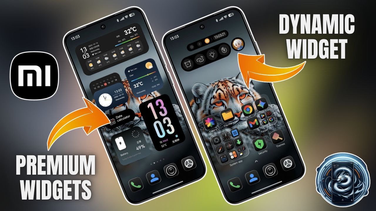 Установите премиум-супервиджеты на Xiaomi HyperOS