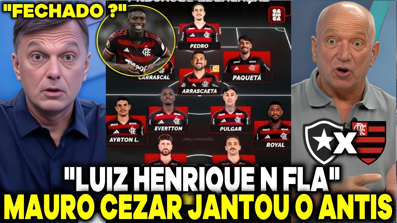 MAURO JANTOU O ANTI! LUIZ HENRIQUE QUER VIM 